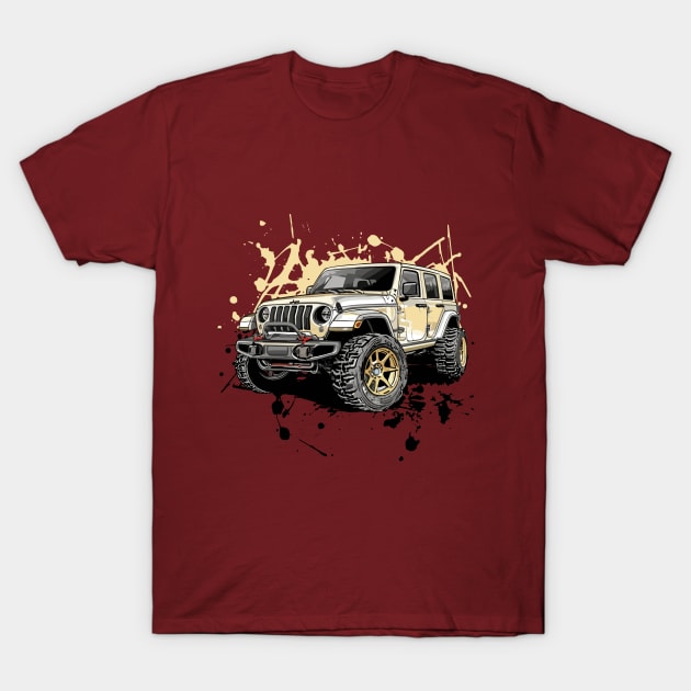 4×4 Day - April T-Shirt by irfankokabi